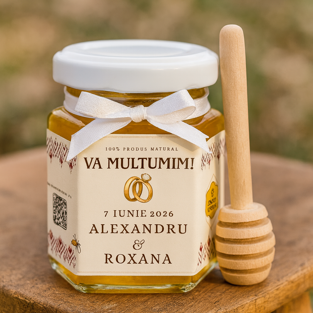 borcan miere marturie botez nunta